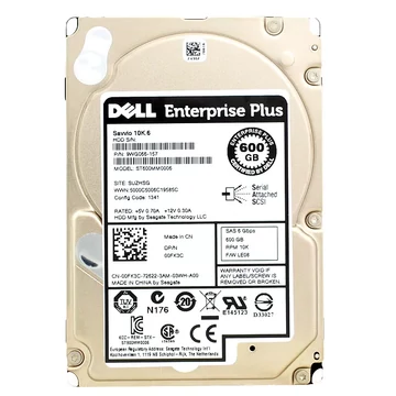 Dell EMC Seagate 2.5" 600GB 10K 6Gb SAS Hard Drive - 0FK3C ST600MM0006