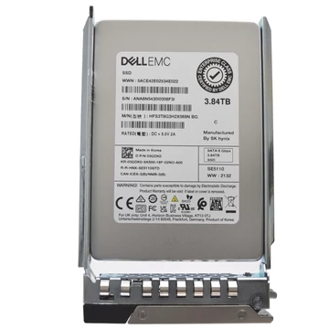 Dell EMC SK Hynix 2.5" 3.84TB RI 6Gb SATA SSD Drive - 3GDK0 HFS3T8G3H2X069N
