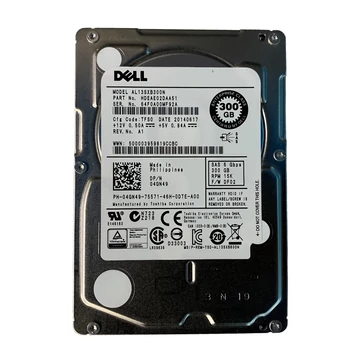 Dell EMC Toshiba 2.5" 300GB 15K 6Gb SAS Hard Drive - 4GN49  AL13SXB300N