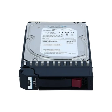 HPE P2000 3TB 6G SAS 7.2K LFF (3.5in) Midline Hard Drive  - 656102-001