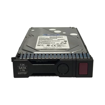 HPE 1TB 6G SATA 7.2K LFF (3.5in) SC Midline Hard Drive  - 657739-001