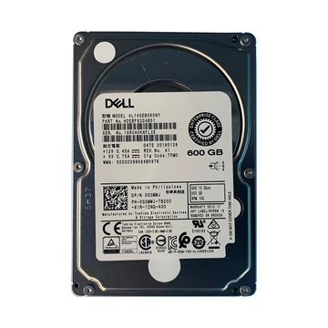Dell EMC Toshiba 2.5" 600GB 10K 12Gb SAS Hard Drive - G3MWJ AL14SEB060NY