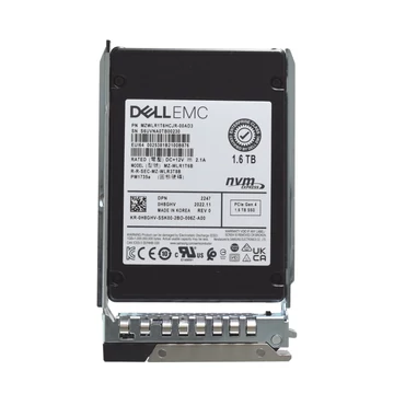 Dell EMC Samsung 2.5" 1.6TB MU Gen 4 x4 NVMe SSD Drive - H8GHV MZ-WLR1T6B