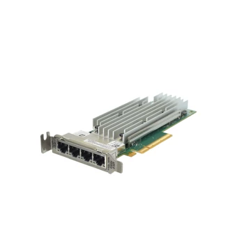 Dell EMC Qlogic FastLinQ QL41164HLRJ Quad Port 10Gb RJ45 Low Profile Network Adapter - JKT42