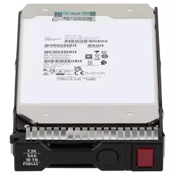 HPE 18TB 12G SAS 7.2K LFF (3.5in) SC 512e Helium ISE Business Critical Hard Drive  - P38443-001