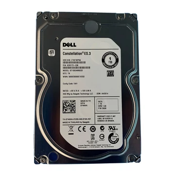 Dell EMC Seagate 3.5" 1TB 7.2K 6Gb SATA Hard Drive - T4XNN ST1000NM0033