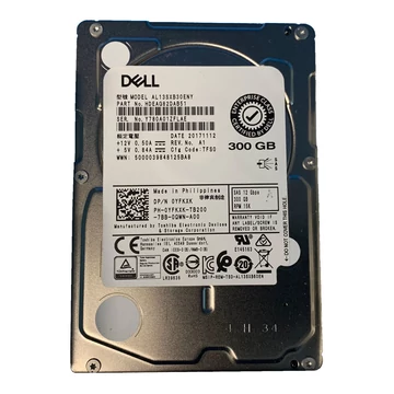 Dell EMC Toshiba 2.5" 300GB 15K 12Gb SIE SAS Hard Drive - YFKXK AL13SXB30ENY