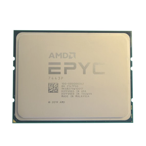 Dell EMC AMD EPYC 7443P 24 Core 2.85GHz 128MB Cache 200W CPU Processor - 100-000000342