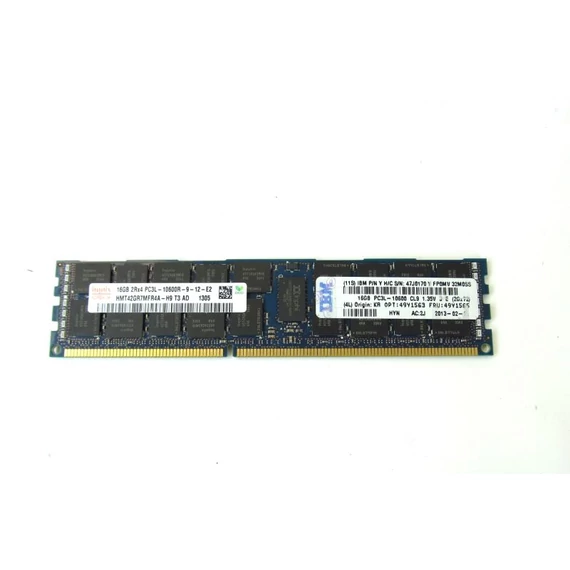 IBM 16GB (1x16GB, 2Rx4, 1.35V) PC3L-10600 CL9 ECC DDR3 1333MHz LP RDIMM