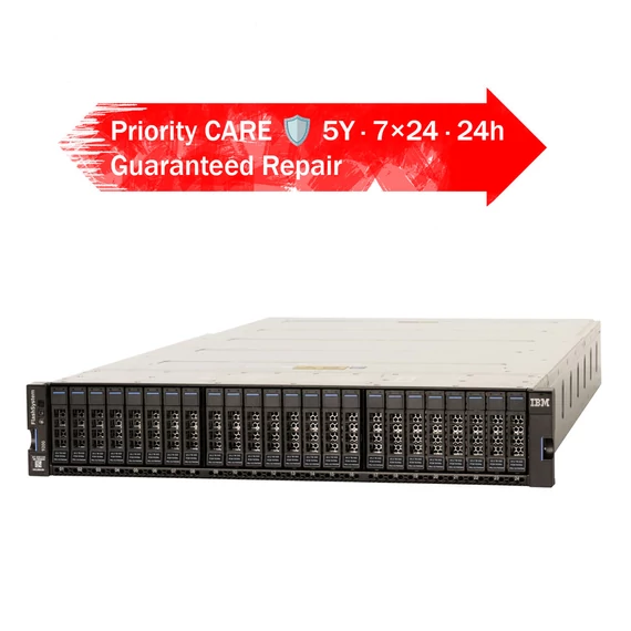 IBM FlashSystem 9200 NVMe | 60 TB | 32G FC | 5 év Priority Care